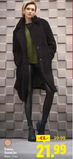 Lidl Esmara Dames jas aanbieding