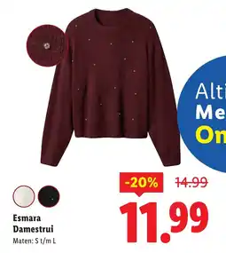 Lidl Esmara Damestrui aanbieding