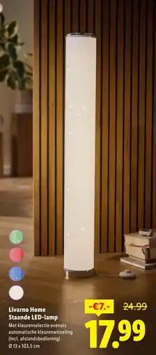 Lidl Livarno Home Staande LED-lamp aanbieding