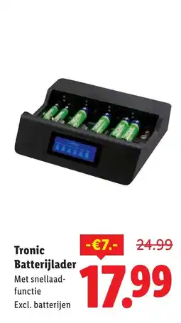 Lidl Tronic Batterijlader aanbieding