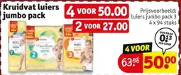 Kruidvat Kruidvat luiers jumbo pack aanbieding