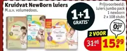 Kruidvat Kruidvat NewBorn luiers aanbieding