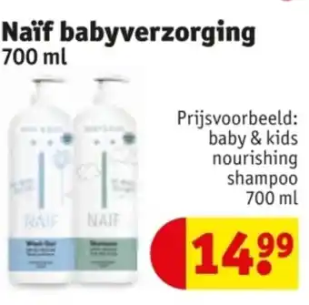 Kruidvat Naïf babyverzorging aanbieding
