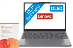 Coolblue Lenovo IdeaPad Slim 3 OLED 15IRH10 83K100HCMH + Microsoft 365 Personal NL 1 jaar aanbieding