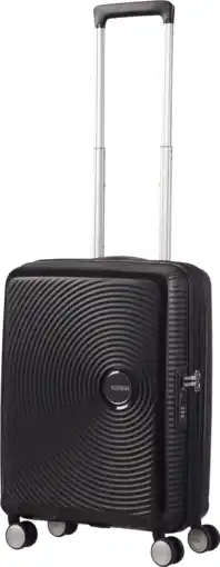 Coolblue American Tourister Soundbox Expandable Spinner 55cm Bass Black aanbieding