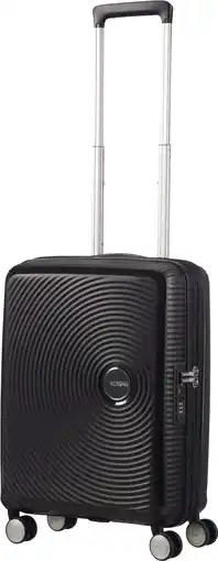 Coolblue American Tourister Soundbox Expandable Spinner 55cm Bass Black aanbieding