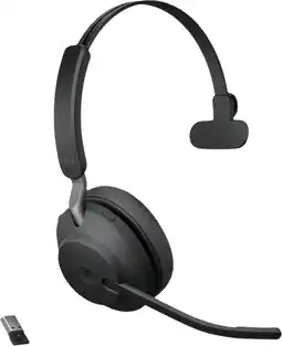 Coolblue Jabra Evolve2 65 Link380a MS Mono Black aanbieding