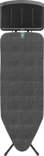 Coolblue Brabantia Strijkplank C 124 x 45 cm Denim Black Stoomunithouder aanbieding