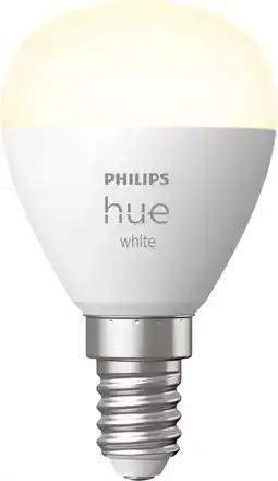Coolblue Philips Hue Kogellamp White E14 Losse lamp aanbieding