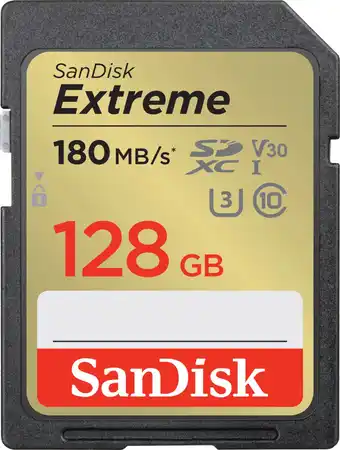 Coolblue SanDisk Extreme 128GB SDXC aanbieding