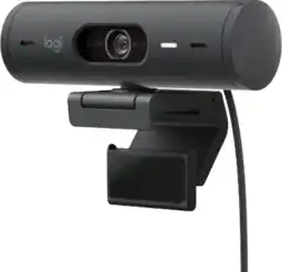 Coolblue Logitech Brio 500 Full HD Webcam Grijs aanbieding