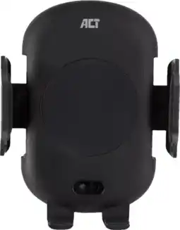 Coolblue ACT Telefoonhouder Auto Dashboard/Voorruit/Luchtrooster met Draadloos Opladen aanbieding