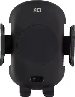 Coolblue ACT Telefoonhouder Auto Dashboard/Voorruit/Luchtrooster met Draadloos Opladen aanbieding