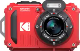 Coolblue Kodak Pixpro WPZ2 Onderwater Camera Rood aanbieding