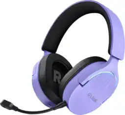 Coolblue Trust Fayzo GXT491 Draadloze PC/PlayStation headset Paars aanbieding
