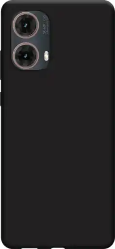 Coolblue Just in Case Soft Design Motorola Moto G85 Back Cover Zwart aanbieding