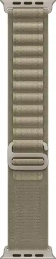 Coolblue Apple Watch 44/45/46/49 mm Alpine Horlogeband Olijfgroen - Large aanbieding