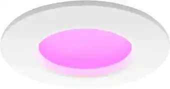 Coolblue Philips Hue inbouwspot Slim - White and color - 90mm - wit aanbieding