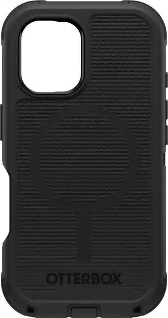 Coolblue Otterbox Defender Apple iPhone 16 Back Cover Zwart aanbieding