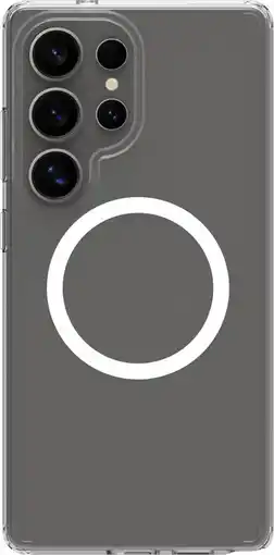 Coolblue BlueBuilt Protective Back Cover met Magneet Samsung Galaxy S25 Ultra Transparant aanbieding