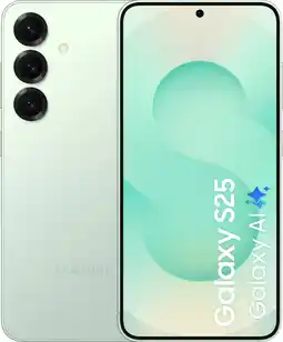 Coolblue Samsung Galaxy S25 128GB Mint 5G aanbieding