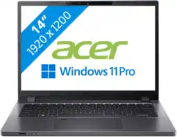 Coolblue Acer TravelMate P2 14 TMP214-55-G2-TCO-53FL QWERTY aanbieding