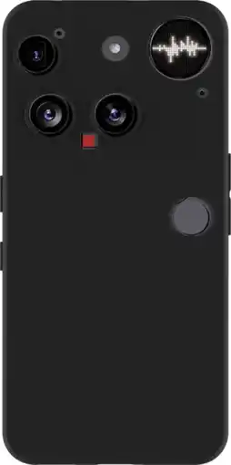 Coolblue Just in Case Soft Design Nothing Phone (3) Back Cover Zwart aanbieding