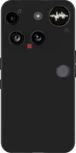 Coolblue Just in Case Soft Design Nothing Phone (3) Back Cover Zwart aanbieding