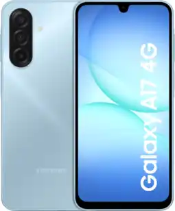 Coolblue Samsung Galaxy A17 128GB Blauw 4G aanbieding