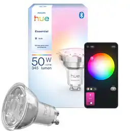 Coolblue Philips Hue Essential White and Color GU10 aanbieding