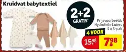 Kruidvat Kruidvat babytextiel aanbieding