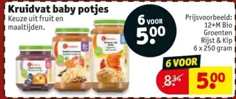 Kruidvat Kruidvat baby potjes aanbieding
