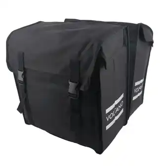 ANWB Voltano Dubbele Fietstas XXL 60L Zwart aanbieding
