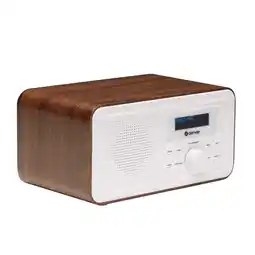 ANWB Denver DAB30DW DAB+/FM Radio Wekkerfunctie White-Brown aanbieding