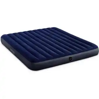 ANWB Intex Luchtbed Classic 2P 183x203 cm Blauw aanbieding