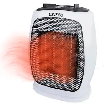 ANWB Luvego Elektrische Kachel 1800W Keramisch Wit aanbieding