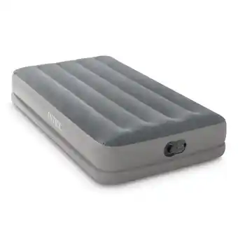 ANWB Intex Luchtbed 1P 99x191 + Pomp Grijs aanbieding