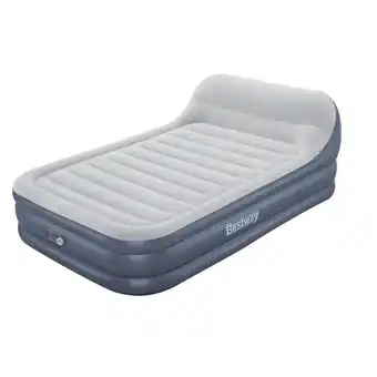 ANWB Bestway Luchtbed 2P 152x226 cm + pomp Blauw aanbieding