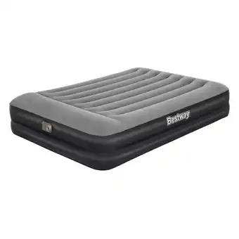 ANWB Bestway Luchtbed 2P 152x203 cm + pomp Zwart aanbieding