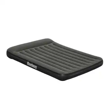 ANWB Bestway Luchtbed 2P 152x203 cm + pomp Zwart aanbieding