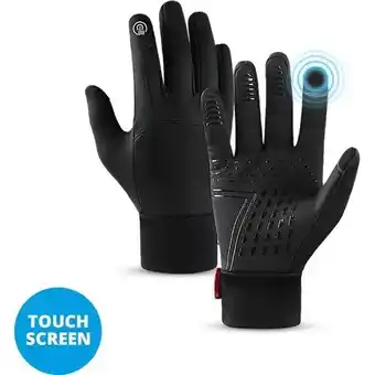 ANWB Flinq Waterafstotende handschoenen met touchscreen Zwart aanbieding