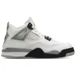 Foot Locker Jordan Retro 4 Peuterschoenen - Wit - Maat 33.5 - Leer aanbieding