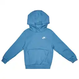 Foot Locker Nike Club Hoodies Kinder - Blauw - Maat 147 - 158 CM - Katoen Fleece aanbieding