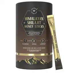 Holland & Barrett Wellbeing Nutrition Shilajit Honey Sticks - 30 sticks aanbieding