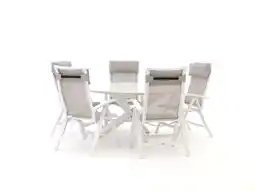 Kees Smit Bellagio Lugo/Lodola ø 150cm dining tuinset 6-delig verstelbaar aanbieding