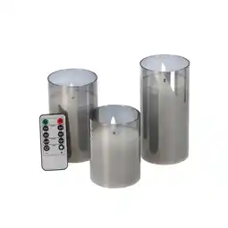 Marskramer DAILY HOME LEDKAARSEN SET 3 MET AFSTANDSBEDIENING aanbieding