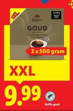 Lidl Koffie goud aanbieding