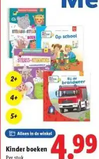 Lidl Kinder boeken aanbieding