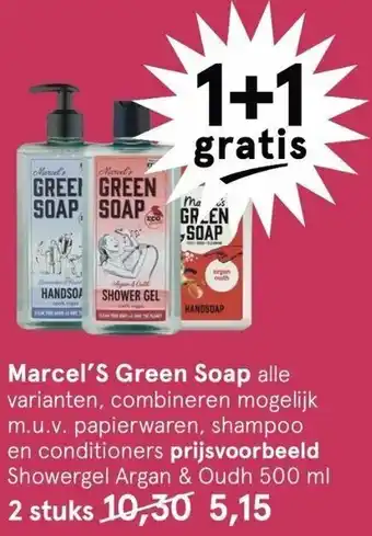 Etos Marcel'S Green Soap 500ml aanbieding