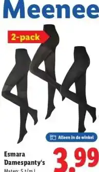 Lidl Esmara Damespanty's aanbieding